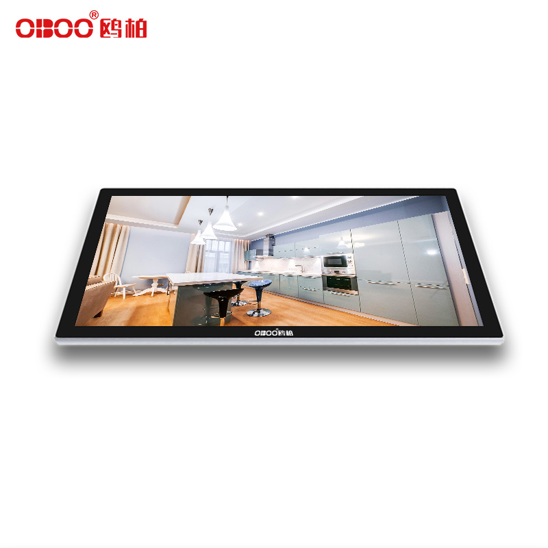 10.1 inch wall mounted LCD capacitive touch advertising machine