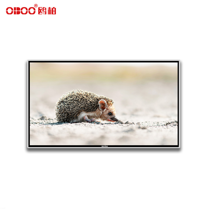 55 inch wall mounted LCD infrared touch advertising machine