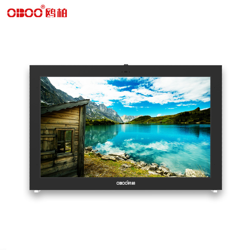 OBOO 65 inch outdoor wall mounted LCD touch advertising machine