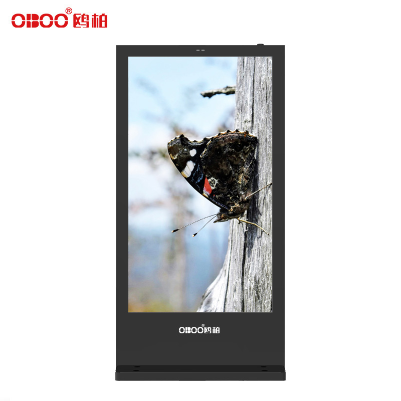 OBOO 86 inch outdoor vertical LCD advertising machine