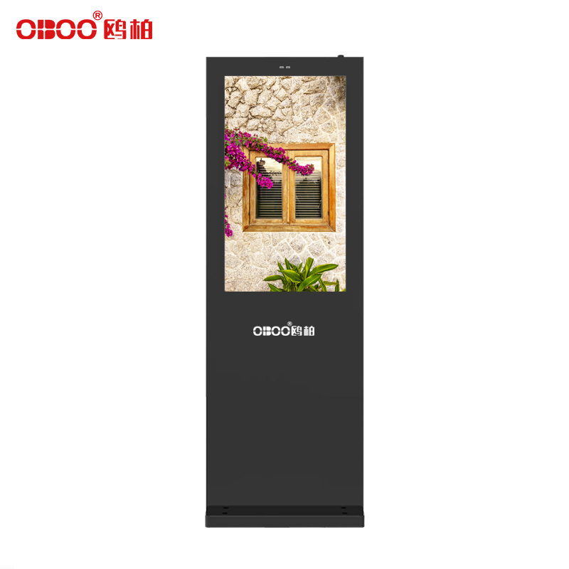 OBOO 21.5 inch outdoor vertical LCD touch advertising machine