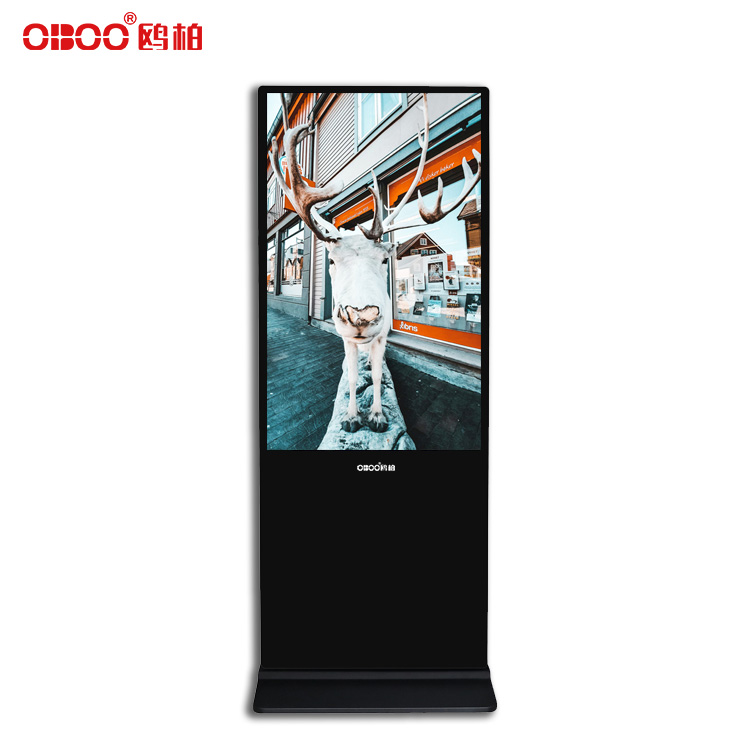 49 inch vertical LCD capacitive touch advertising machine