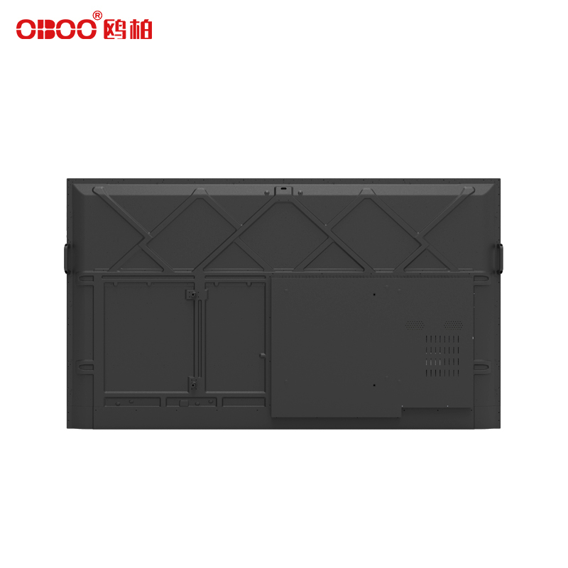 Back view of wall mounted advertising machine