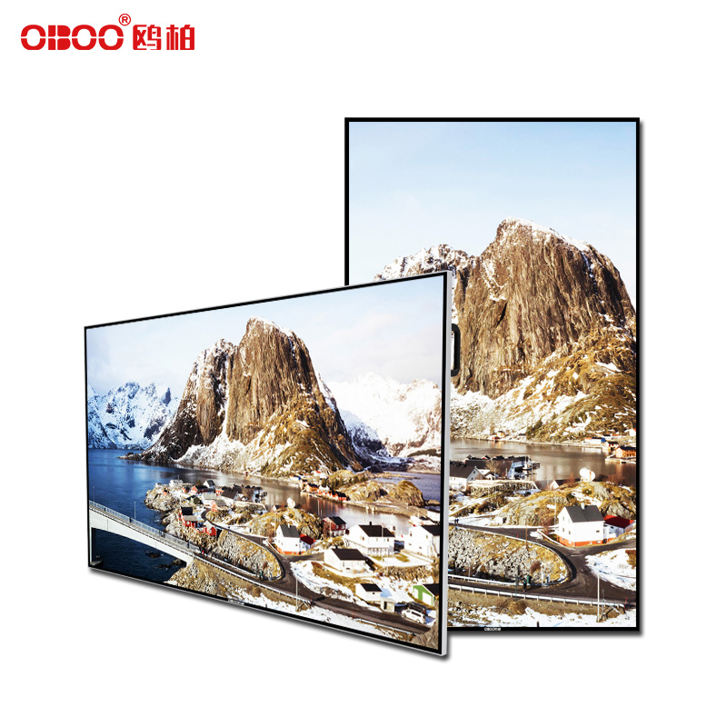 98 inch wall mounted LCD advertising machine