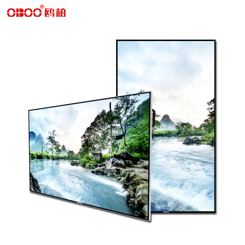 110 inch wall mounted LCD advertising machine