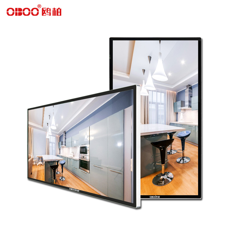 10.1 inch wall mounted LCD capacitive touch advertising machine