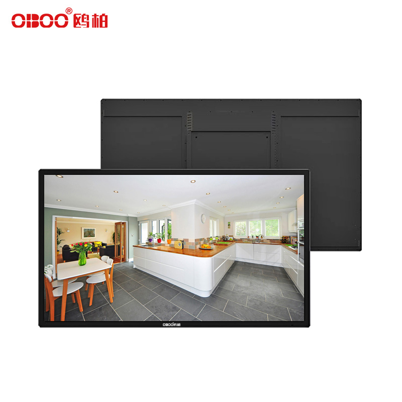 43 inch wall mounted LCD capacitive touch advertising machine