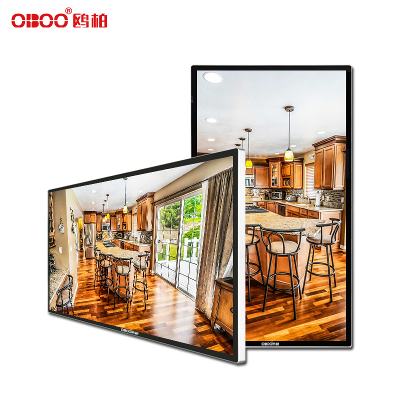 55 inch wall mounted LCD capacitive touch advertising machine