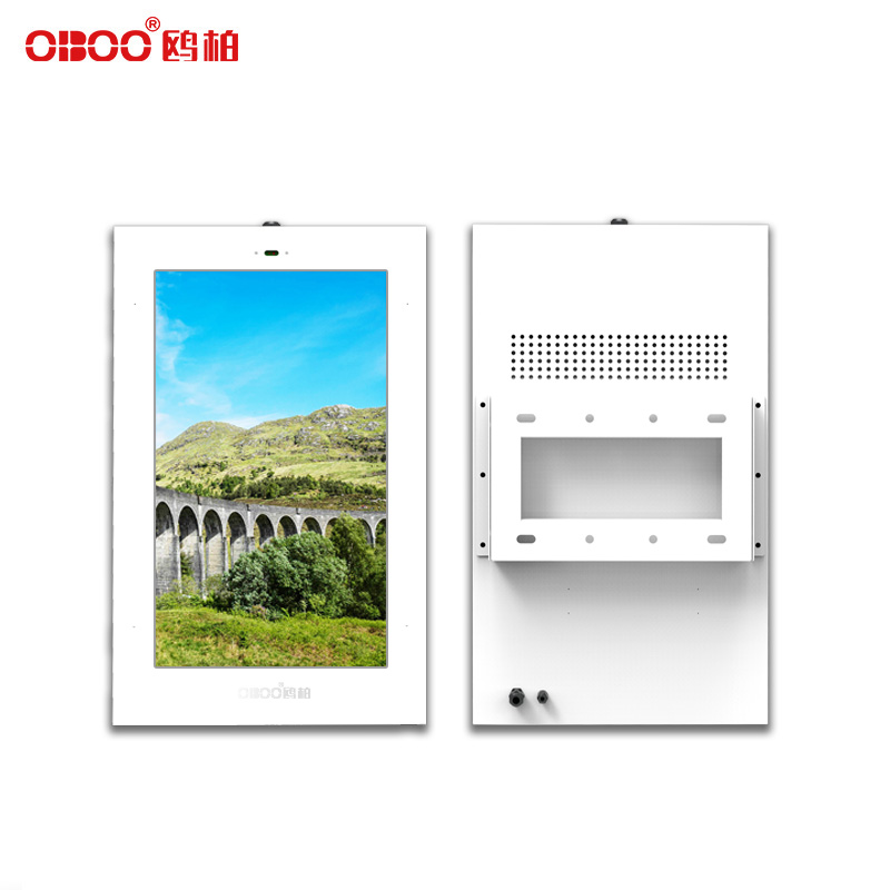 49-inch outdoor wall mounted vertical screen LCD advertising machine