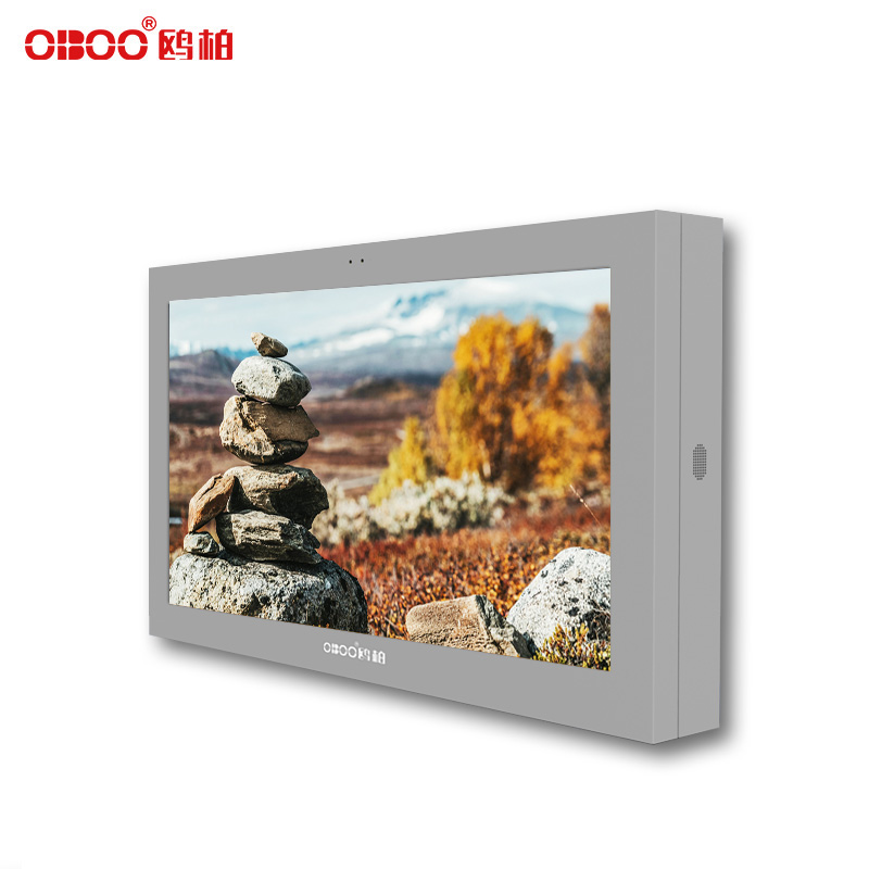 OBOO 98 inch outdoor wall mounted LCD advertising machine