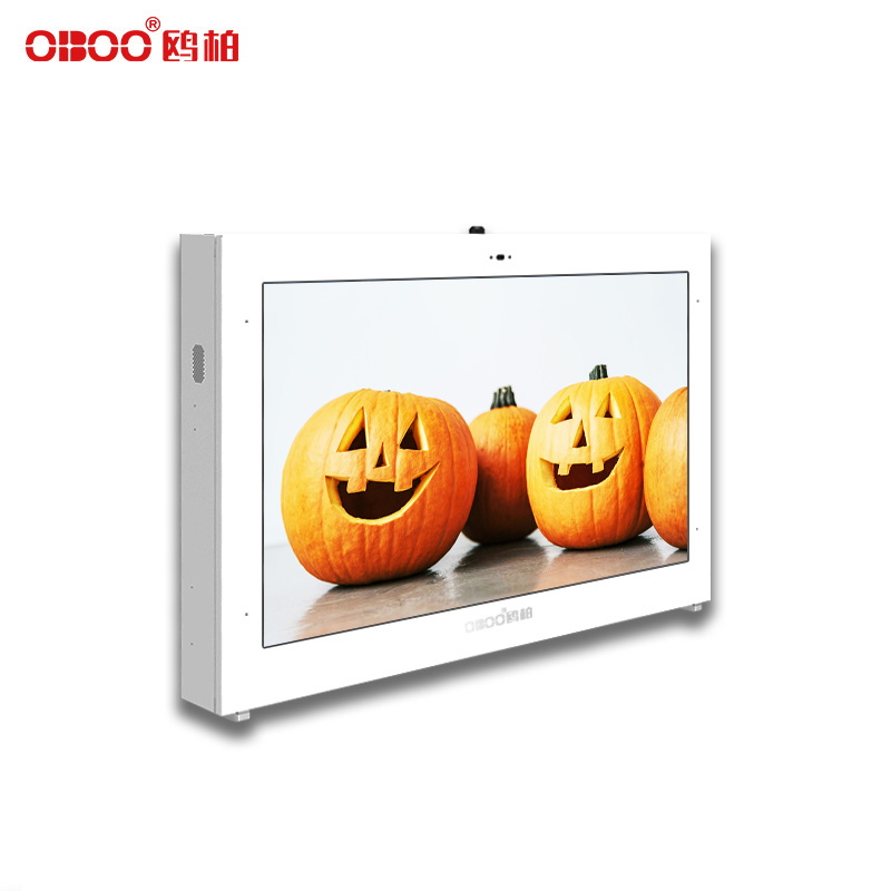 OBOO 55 inch outdoor wall mounted LCD touch advertising machine