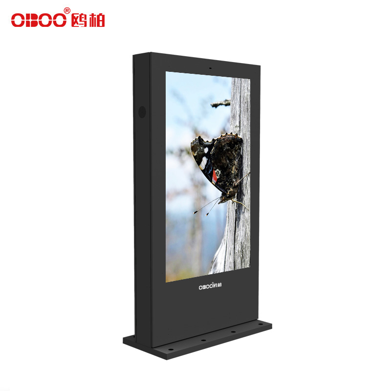OBOO 86 inch outdoor vertical LCD advertising machine