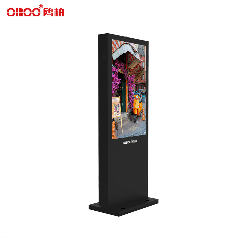 OBOO 43 inch outdoor vertical LCD touch advertising machine