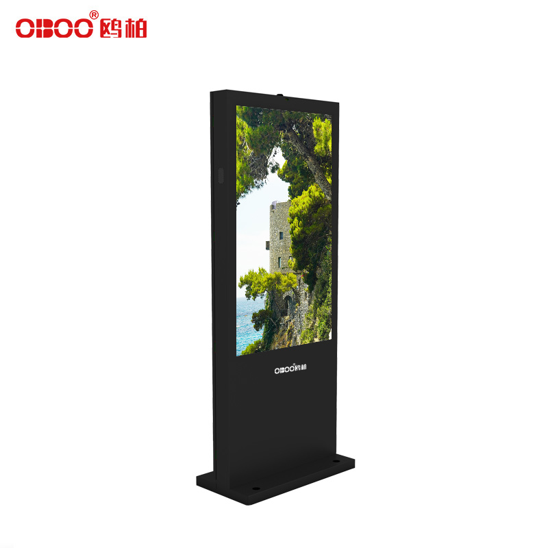 OBOO 49 inch outdoor vertical LCD touch advertising machine