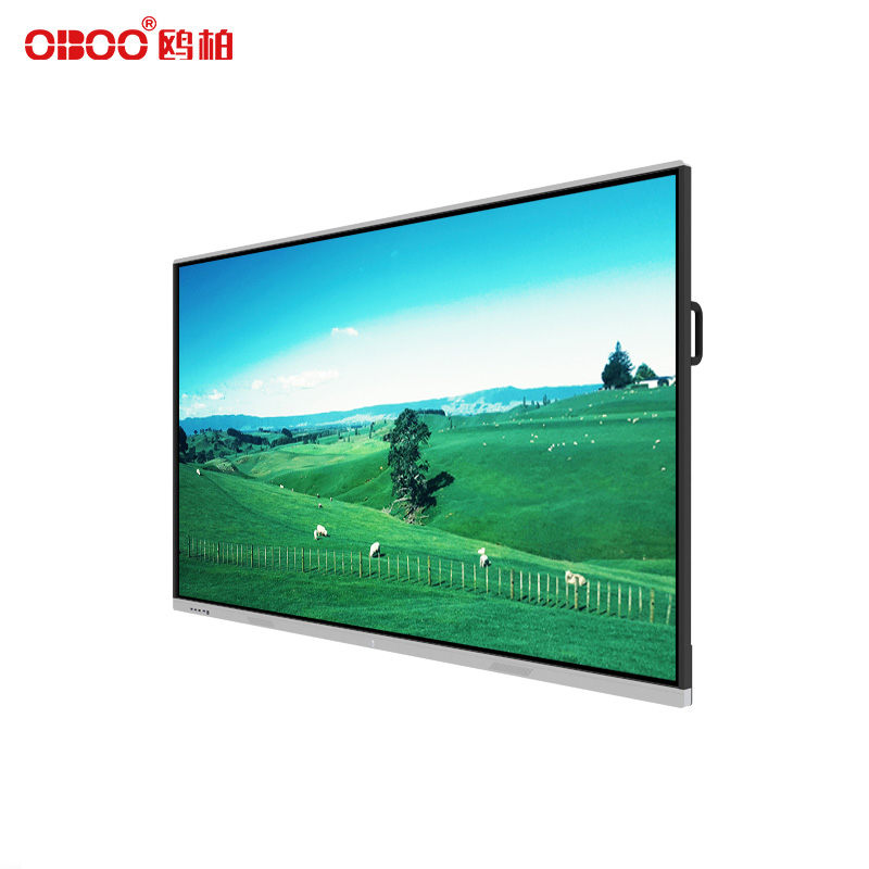 Side view of OBOO conference tablet all-in-one machine