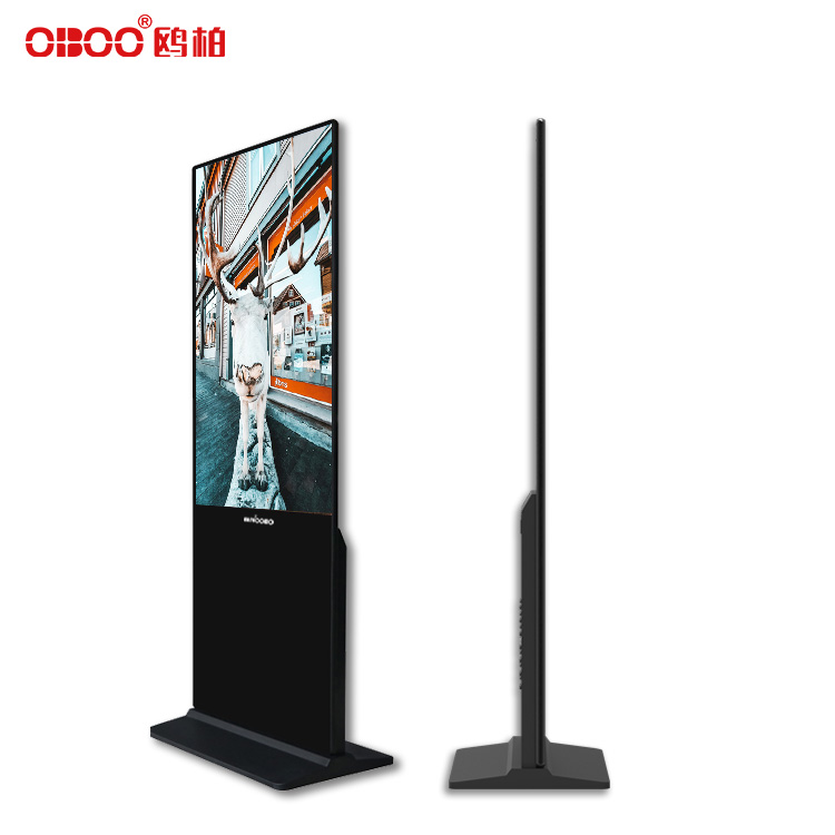 49 inch vertical LCD capacitive touch advertising machine
